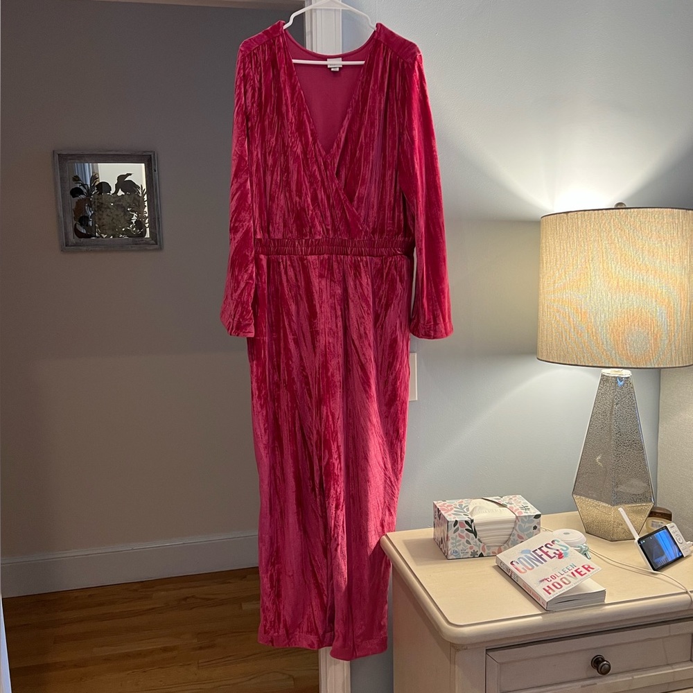 Target women’s pink jumpsuit